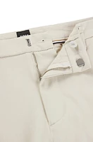 Pantalones slim fit de algodón