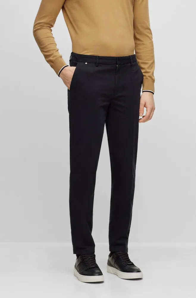 Slim-fit chinos stretch-cotton gabardine