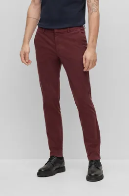 Slim-fit chinos stretch-cotton gabardine