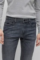 Slim-fit jeans lightweight gray comfort-stretch denim