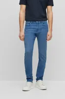 BOSS - Slim-fit jeans lightweight blue denim Turquoise