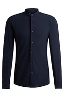 Slim-fit shirt performance-stretch jersey