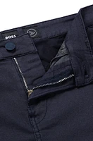 Slim-fit regular-rise jeans performance denim