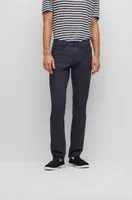 Slim-fit regular-rise jeans performance denim