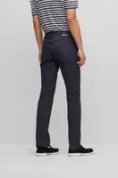 Slim-fit regular-rise jeans performance denim