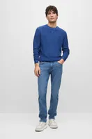 Slim-fit jeans blue comfort-silk denim