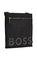 Logo envelope bag in structured 