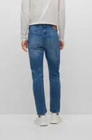 Slim-fit jeans super-soft blue stretch denim