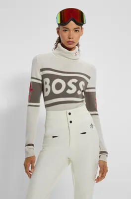 Jersey de lana virgen con logo BOSS x Perfect Moment