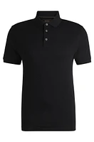 Regular-fit polo shirt mercerized cotton