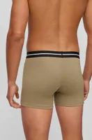 Three-pack of stretch-cotton boxer briefs