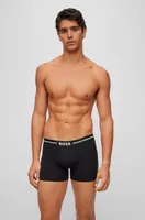 Three-pack of stretch-cotton boxer briefs