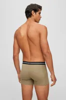 Three-pack of stretch-cotton boxer briefs