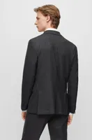 Slim-fit suit a performance-stretch wool blend