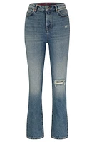 Relaxed-fit jeans ocean-blue denim