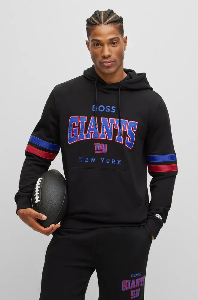 BOSS x NFL cotton-terry hoodie with collaborative branding