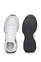 BOSS - Running-style trainers with EVA-rubber outsole White