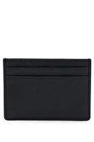 Card holder with signature stripe and logo detail