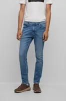 Vaqueros extra slim fit de denim azul supersuave