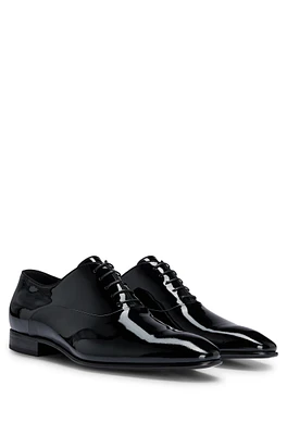 leather Oxford shoes with lining