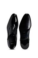 BOSS - leather Oxford shoes with lining Black