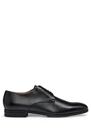 Leather Derby shoes with rubber sole