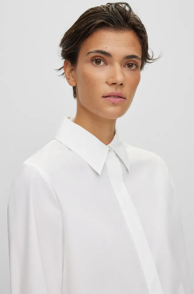 Regular-fit blouse