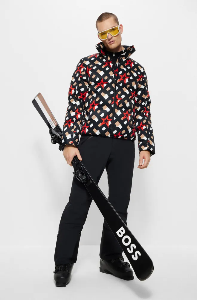 BOSS x Perfect Moment ski jacket with capsule branding