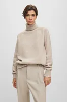 All-gender relaxed-fit sweater virgin wool