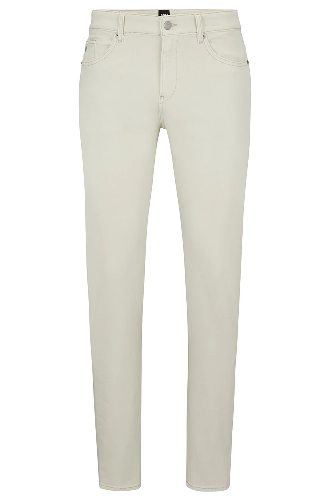 Slim-fit jeans super-soft Italian denim