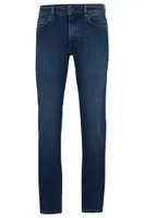 Slim-fit jeans pure-blue comfort-stretch denim