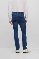 Slim-fit jeans pure-blue comfort-stretch denim