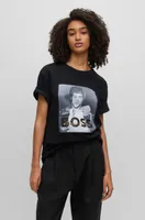 BOSS x Bruce Lee gender-neutral T-shirt with photo artwork