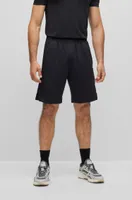 Regular-fit shorts with rear zip pocket