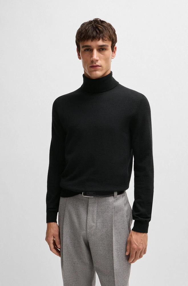 Rollneck sweater cashmere