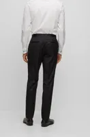 Slim-fit tuxedo a virgin-wool blend