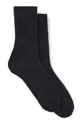 Two-pack of short socks in lace