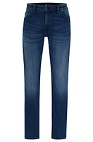 BOSS - Regular-fit jeans Blue Coolmax® denim Dark