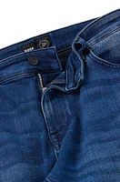 BOSS - Regular-fit jeans Blue Coolmax® denim Dark