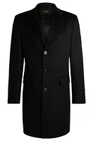 Slim-fit coat cashmere