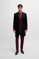 Slim-fit coat cashmere