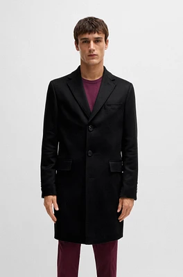 Slim-fit coat cashmere