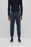 Regular-fit tracksuit bottoms virgin wool