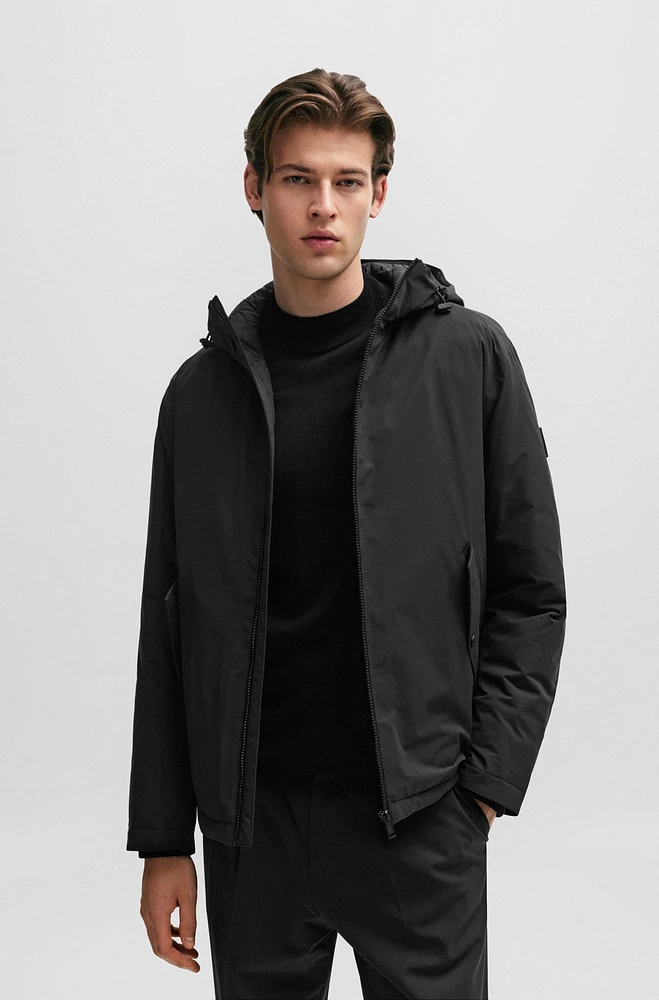 Water-repellent jacket crease-resistant stretch material