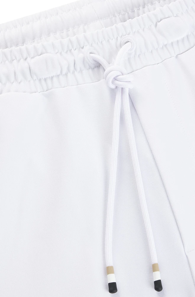 Pantalones de chándal BOSS x Matteo Berrettini con cinta en contraste y detalles la marca