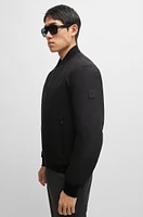 Regular-fit jacket bi-stretch fabric