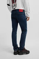 Vaqueros extra slim fit de denim azul supersuave