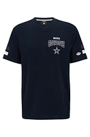 Camiseta de mezcla algodón BOSS x NFL con detalle la colaboración