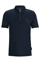 Porsche x BOSS polo shirt mercerized cotton