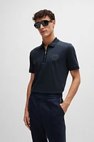 Porsche x BOSS polo shirt mercerized cotton